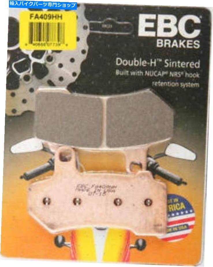 Fenders EBC HHブレーキパッド＃FA409HHハーレーデビッドソン EBC HH Brake Pads #FA409HH Harley Davidson【並行輸入品】