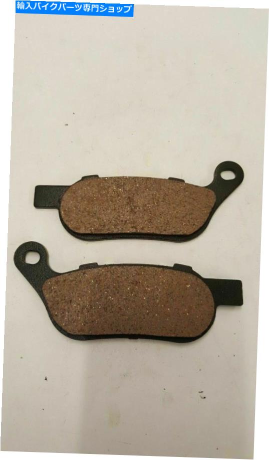Fenders オーガニックリアブレーキパッドハーレーソフトアビーターコンバーチブルCVO FLSTSE 2010オートバイ Organic Rear Brake Pads Harley Softail Convertible CVO FLSTSE 2010 Motorcycle【並行輸入品】