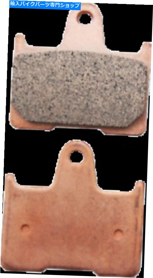 Fenders ドラッグスペシャリティ焼結金属リアブレーキパッド14-19ハーレースポーツスターXL Drag Specialties Sintered Metal Rear Brake Pads 14-19 Harley Sportster XL【並行輸入品】