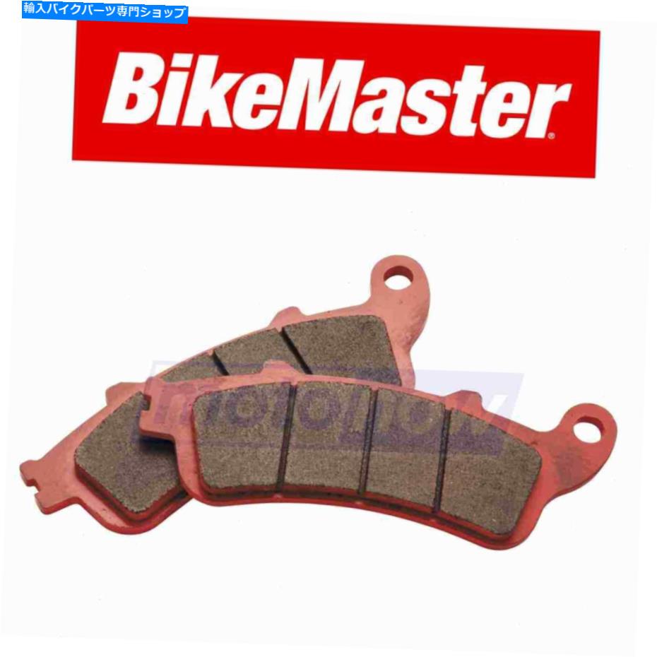 Brake Pads 1981年から1982年のホンダGL500IシルバーウィングNCのバイケマスターフロント焼結ブレーキパッド BikeMaster Front Sintered Brake Pads for 1981-1982 Honda GL500I Silver Wing nc【並行輸入品】