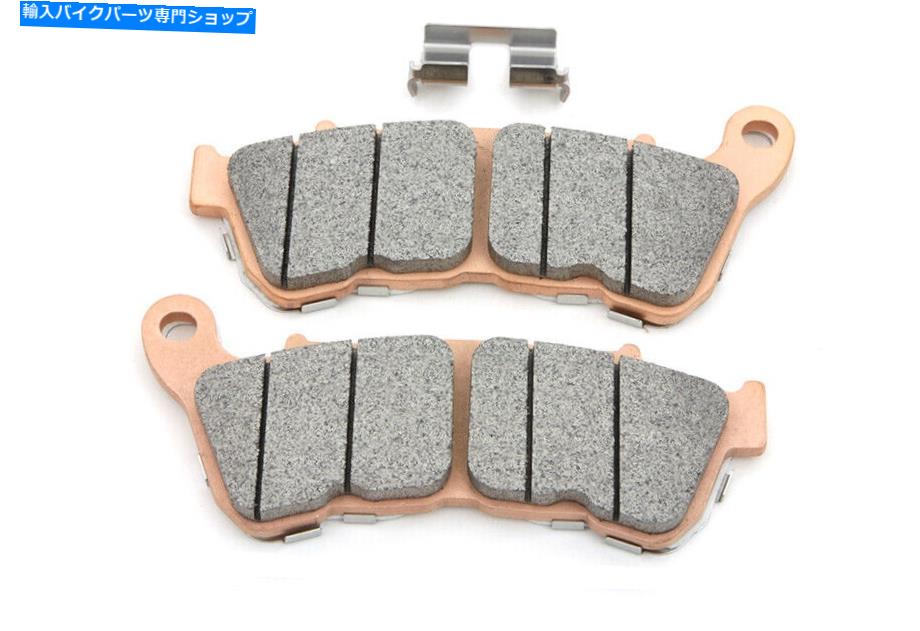 Brake Pads デュラメタリックフロントブレーキパッドセットは、ハーレーダビッドソンに適合します Dura Metallic Front Brake Pad Set fits Harley-Davidson【並行輸入品】