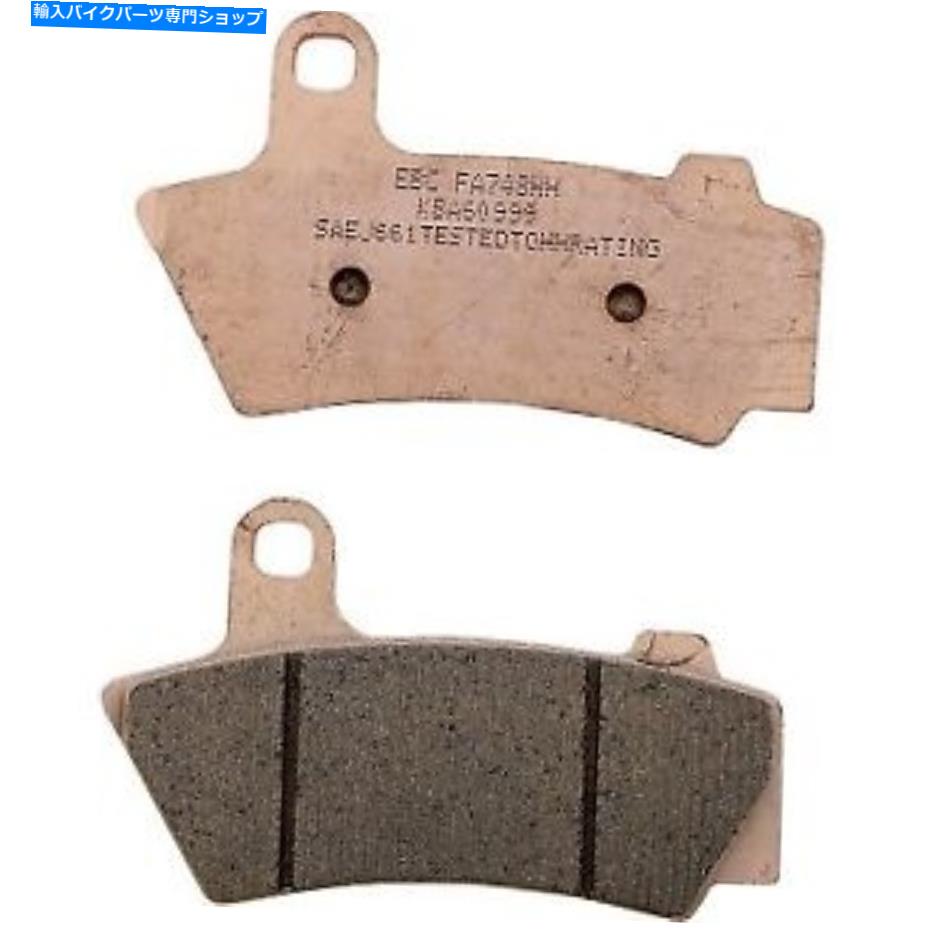 Brake Pads EBC FA748HHダブルH焼結ブレーキパッド EBC FA748HH Double-H Sintered Brake Pads【並行輸入品】