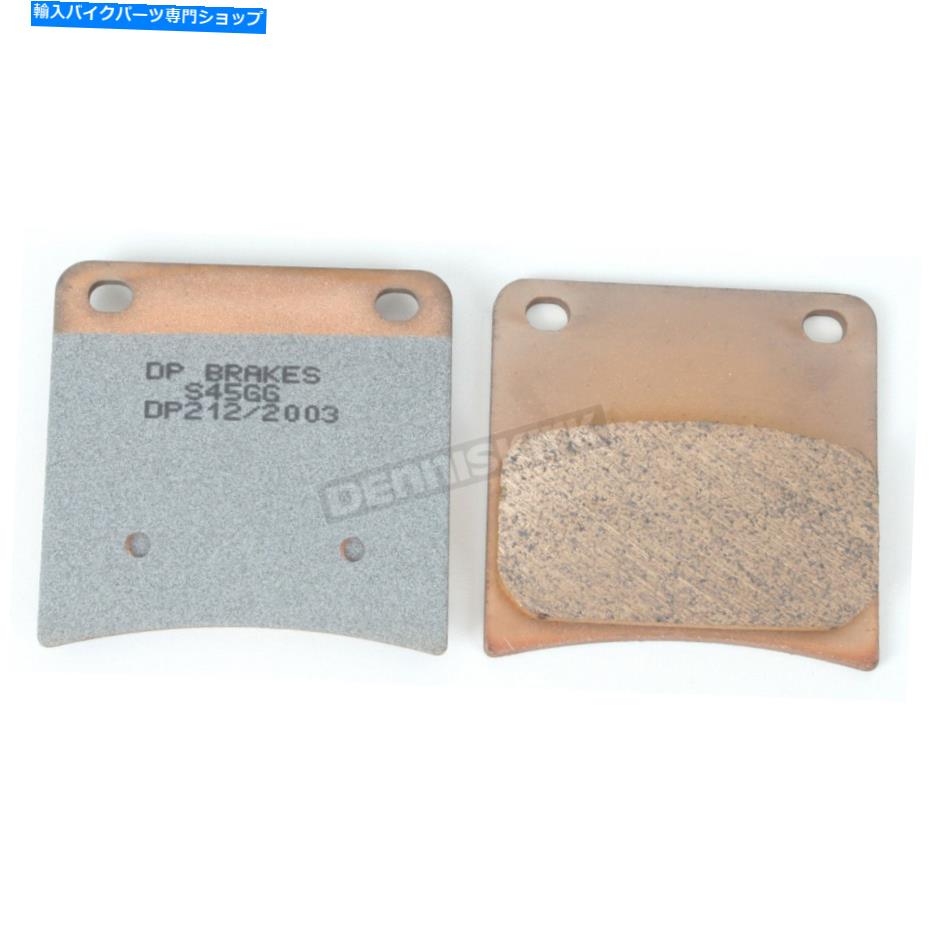 Brake Pads DPブレーキ焼結金属ブレーキパッド-DP212 DP Brakes Sintered Metal Brake Pads - DP212【並行輸入品】