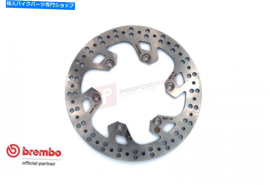 Brake Disc Rotors ヤマハyz450 f 15のためのブレンボリアブレーキディスクセリエオロ Brembo Rear Brake Disc Serie Oro for Yamaha YZ450 F 15【並行輸入品】