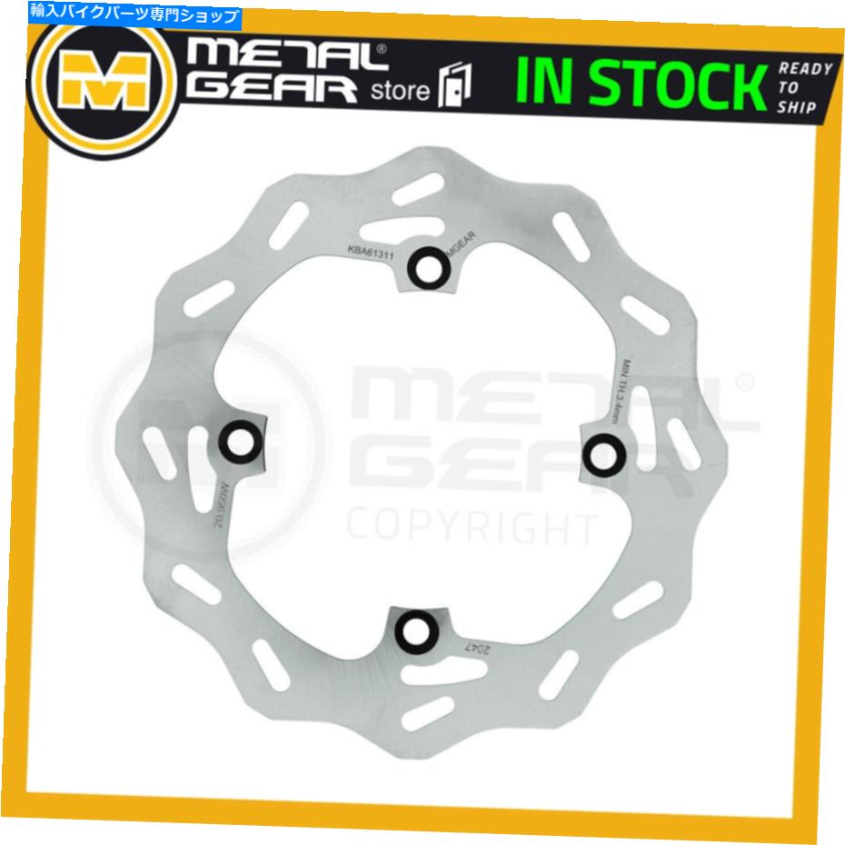 Brake Disc Rotors Husqvarna TE 510 Centennial 2004 2005 2006 2007のブレーキディスクローターリア Brake Disc Rotor Rear for HUSQVARNA TE 510 Centennial 2004 2005 2006 2007【並行輸入品】