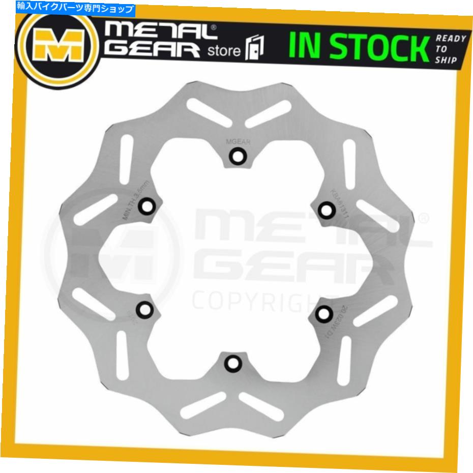 Brake Disc Rotors KTM用メタルゲアブレーキディスクローターリア250 SXF 2005 2006 2007 2008 2009 2010 MetalGear Brake Disc Rotor Rear for KTM 250 SXF 2005 2006 2007 2008 2009 2010【並行輸入品】