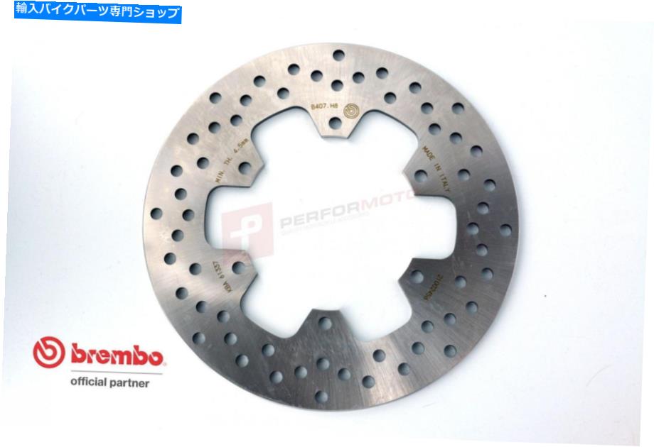 Brake Disc Rotors ヤマハTRX850 96-97用のブレンボリアブレーキディスクセリエオロ Brembo Rear Brake Disc Serie Oro for Yamaha TRX850 96-97【並行輸入品】