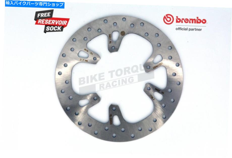 Brake Disc Rotors Honda CRF450 R 02-14用ブレンボセリエオロフロントブレーキディスク Brembo Serie Oro Front Brake Disc for Honda CRF450 R 02-14【並行輸入品】