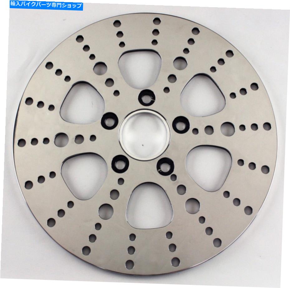 Brake Disc Rotors ポリッシュされたウルティマクールキャット11.8ハーレーのリアローター2008-2019モデル Polished Ultima Kool Kat 11.8 Rear Rotor For Harley 2008 - 2019 Models【並行輸入品】|Us Custom Parts Shop USDM