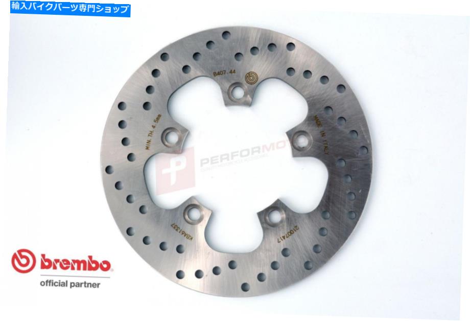 Brake Disc Rotors スズキGSXR1000 K3 03のためのブレンボリアブレーキディスクセリエロロ Brembo Rear Brake Disc Serie Oro for Suzuki GSXR1000 K3 03【並行輸入品】