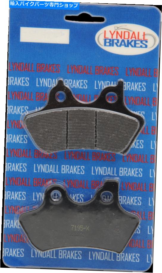Brake Pads Lyndall 7195X X-Treme Performance Brake Padsフロントリア LYNDALL 7195X X-Treme Performance Brake Pads Front Rear【並行輸入品】