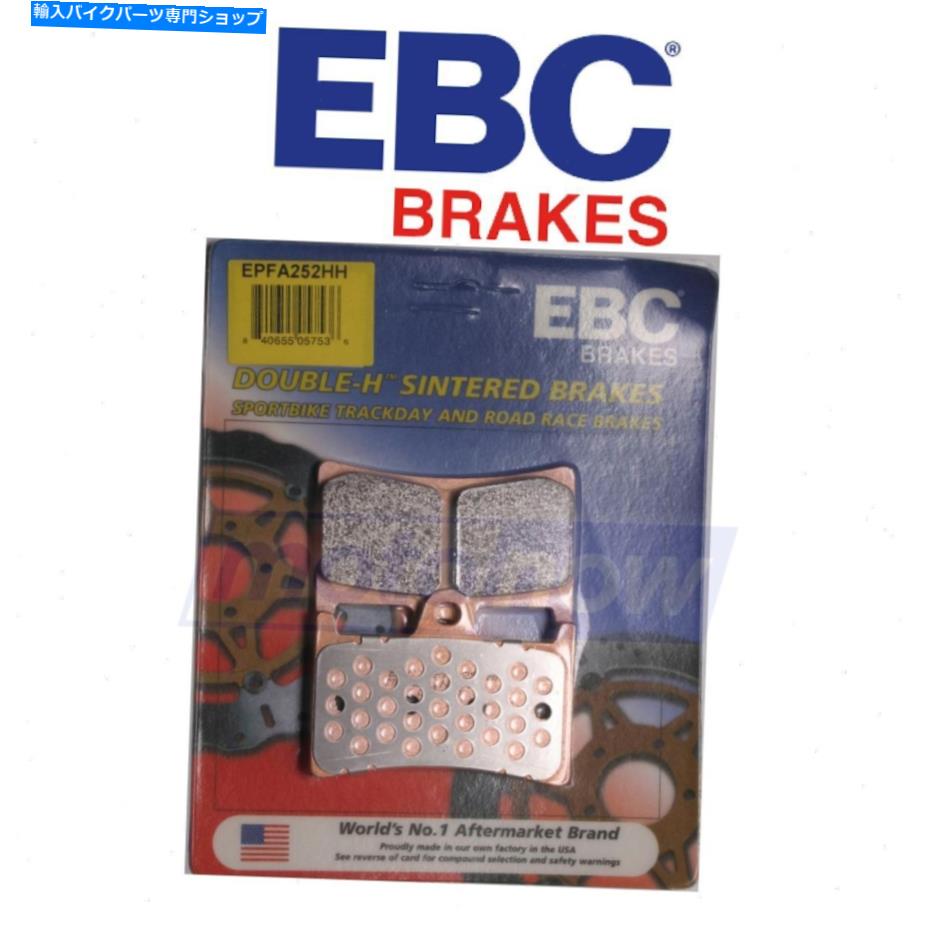 Brake Pads EBCフロントエクストリームパフォーマンスブレーキパッド2008-2015ヤマハXV19CSレイダーEZ EBC Front Extreme Performance Brake Pads for 2008-2015 Yamaha XV19CS Raider ez【並行輸入品】