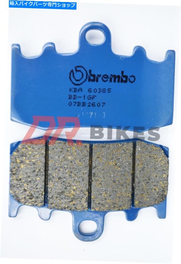Brake Pads BMW R1200 GSアドベンチャー2008-2013ブレンボカーボンセラミックロードフロントブレーキパッド BMW R1200 GS Adventure 2008 - 2013 Brembo Carbon Ceramic Road Front Brake Pads【並行輸入品】