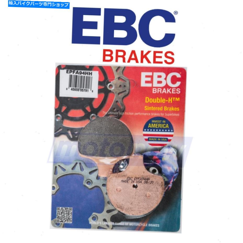 Brake Pads EBCフロントエクストリームパフォーマンスブレーキパッド2005-2006ハーレーデビッドソンWF EBC Front Extreme Performance Brake Pads for 2005-2006 Harley Davidson wf【並行輸入品】