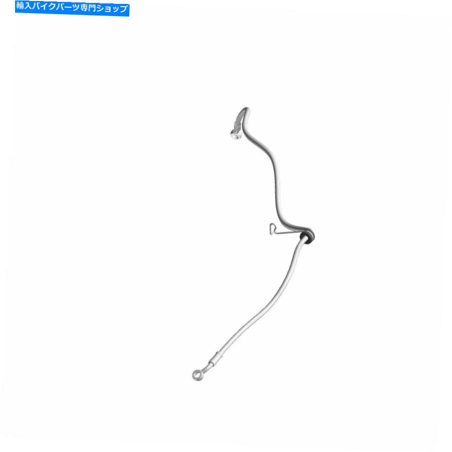 Brake Pads インドのオートバイフロントブレーキホース、オフセット、本物のOEMパート1912666、数量1 Indian Motorcycle Front Brake Hose, Offset, Genuine OEM Part 1912666, Qty 1【並行輸入品】
