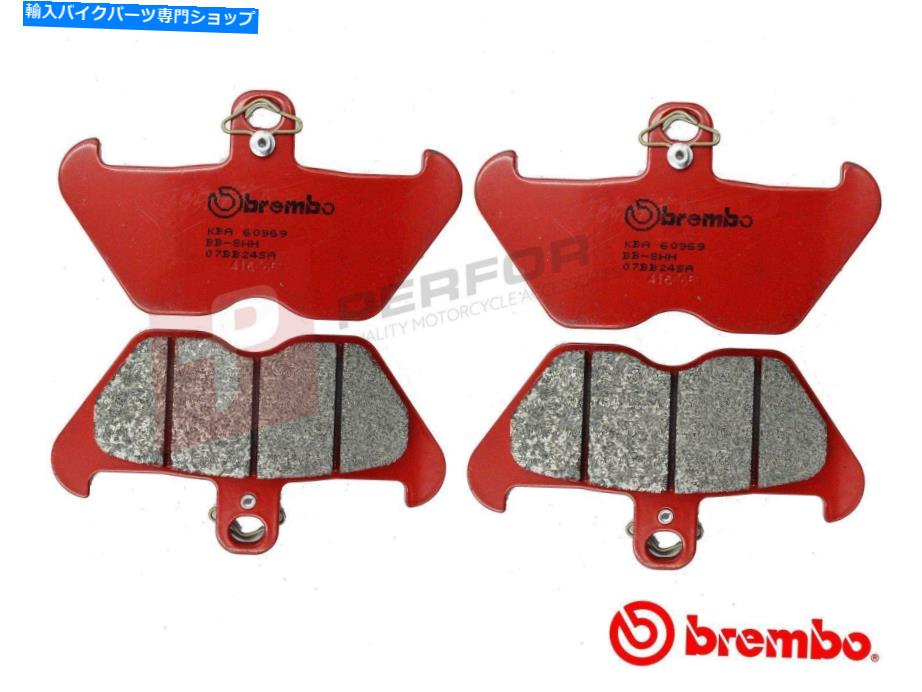 Brake Pads ブレンボSAフルフロントセットロードブレーキパッドはBMW R1100 S 1998-2000に適合します Brembo SA Full Front Set Road Brake Pads fits BMW R1100 S 1998-2000【並行輸入品】 44,616円