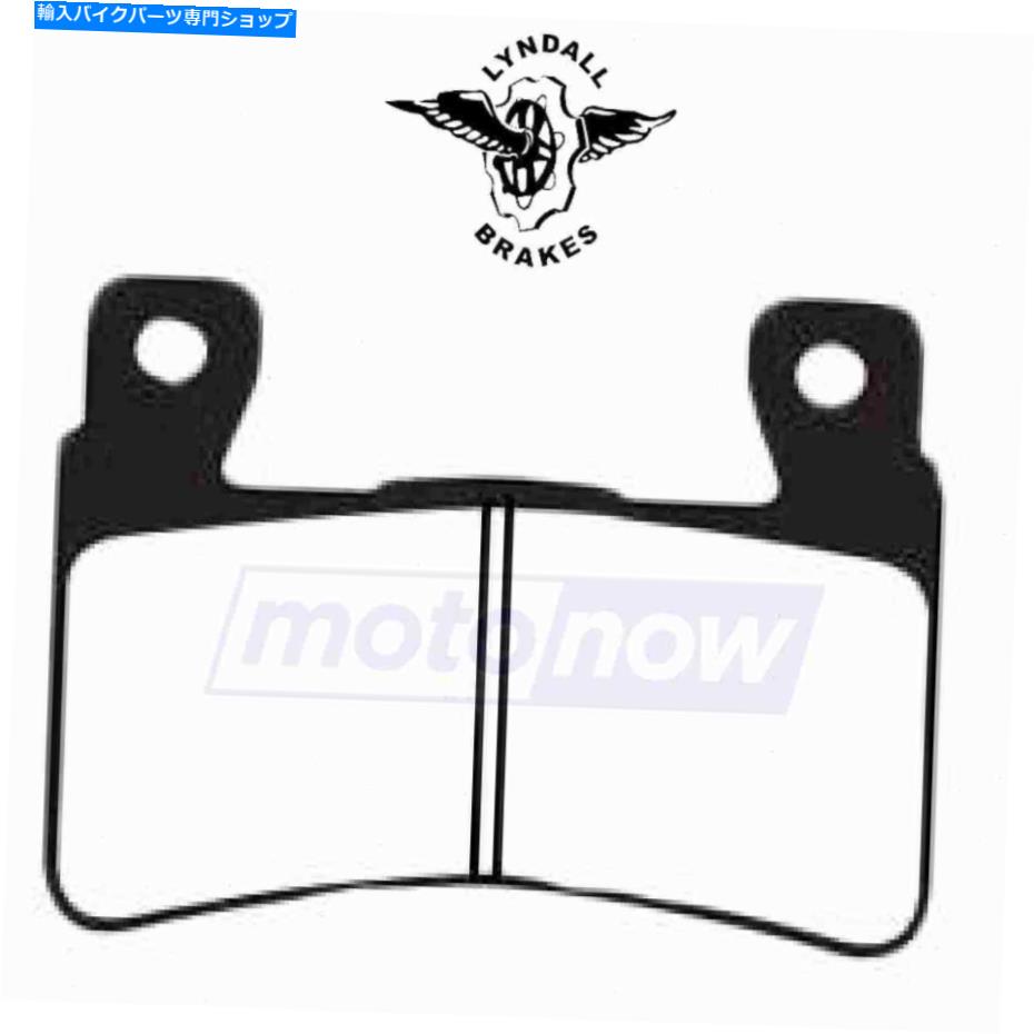Brake Pads 2018年から2019年のリンダルレーシングXtremeブレーキパッドハーレーデビッドソンFLSBスポーツQJ Lyndall Racing Xtreme Brake Pads for 2018-2019 Harley Davidson FLSB Sport qj【並行輸入品】