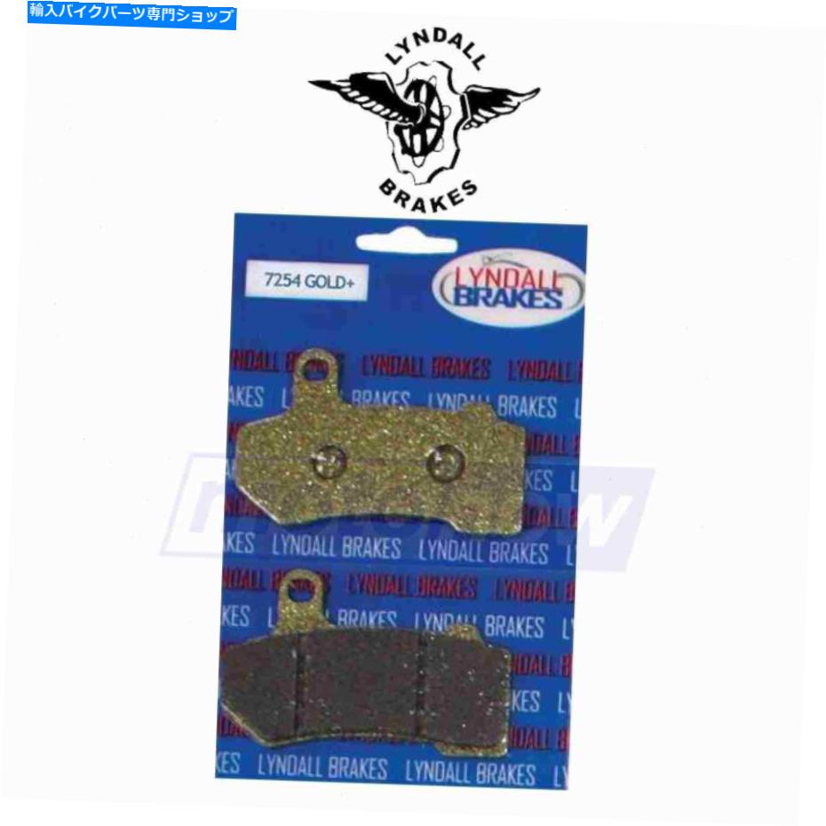 Brake Pads Lyndall Racing Front Xtreme Brake Pads 2005-2007 HarleyDavidson XL883R OA Lyndall Racing Front Xtreme Brake Pads for 2005-2007 Harley Davidson XL883R oa【並行輸入品】