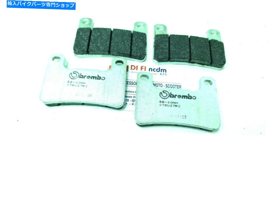 Brake Pads 4フロントブレーキパッドBrembo Carbon Ceramic 07SU27RC Suzuki 750 2008 4 Front Brake Pads Brembo Carbon Ceramic 07SU27RC Suzuki 750 2008【並行輸入品】