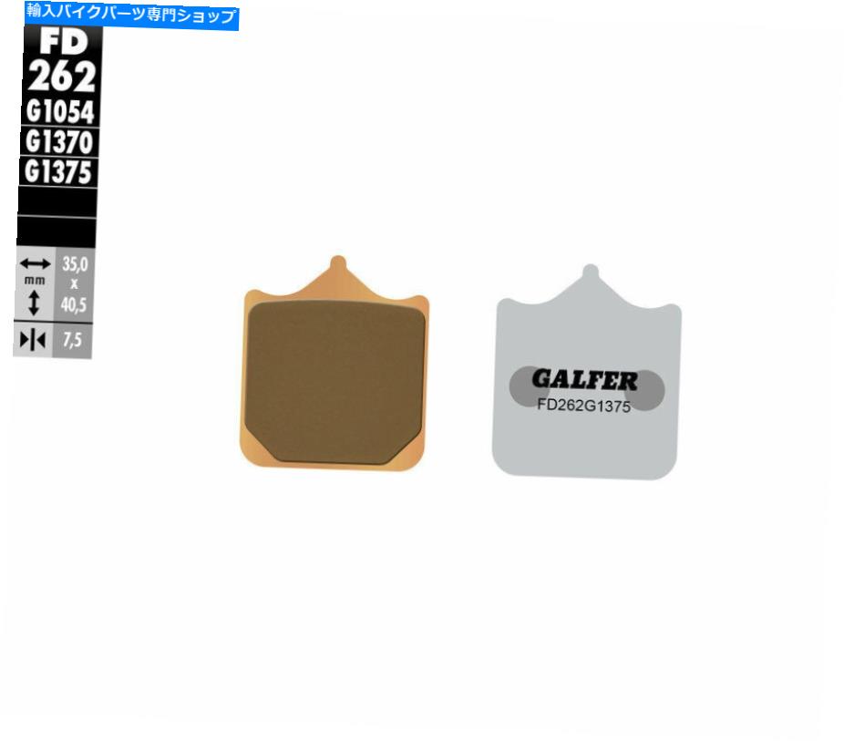 Brake Pads Galfer Sentered Brake Pads For Aprilia RSV Mille Tuono 2002-2005 GALFER Sintered Brake Pads Front for APRILIA RSV Mille Tuono 2002-2005【並行輸入品】