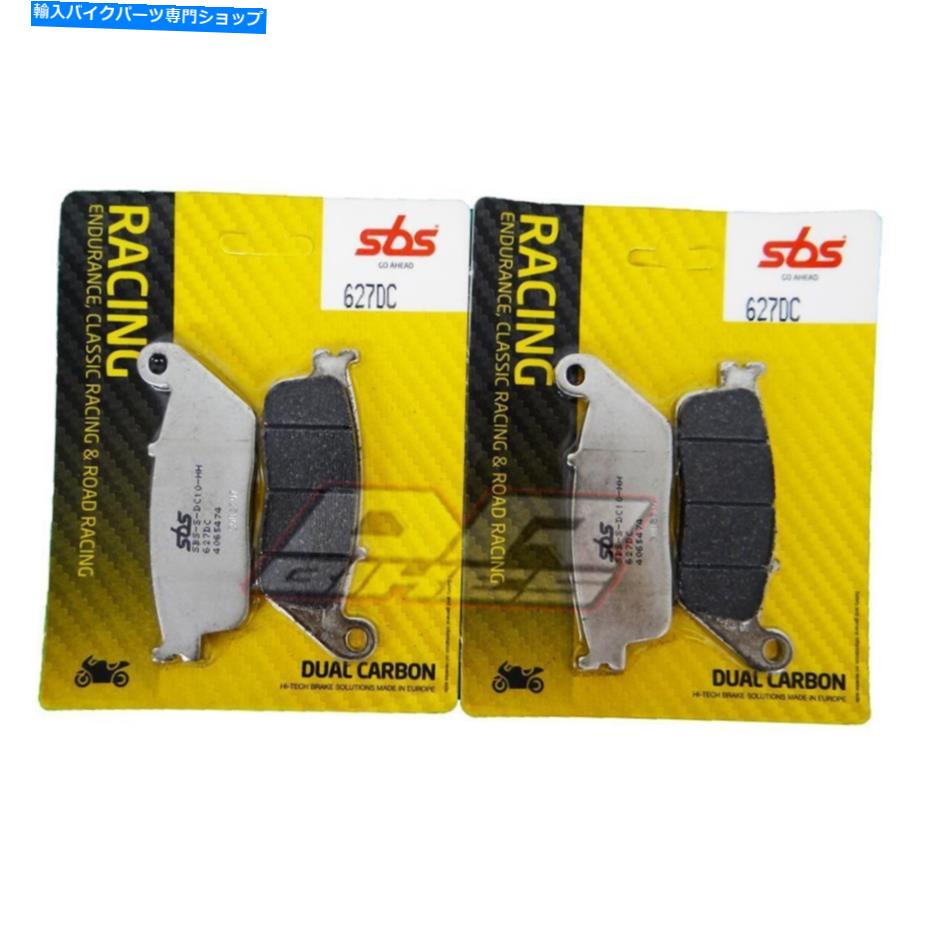 Brake Pads ホンダCBR 1000 F 1989-1992 SBSデュアルカーボンフロントブレーキパッド627DC Honda CBR 1000 F 1989 - 1992 SBS Dual Carbon Front Brake Pads 627DC【並行輸入品】