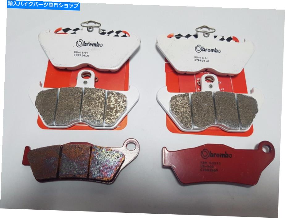 Brake Pads キットブレーキパッドBB24LAブレンボフロント+BMW R 1100 RT 1997用 Kit Brake Pads BB24LA Brembo Front+Rear For BMW R 1100 Rt 1997【並行輸入品】