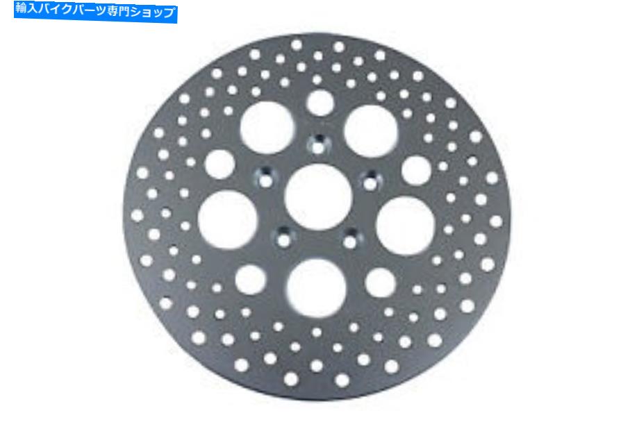 Brake Disc Rotors 11-1/2ドリルリアブレーキディスクはハーレーダビッドソンに適合します 11-1/2 Drilled Rear Brake Disc fits Harley-Davidson【並行輸入品】