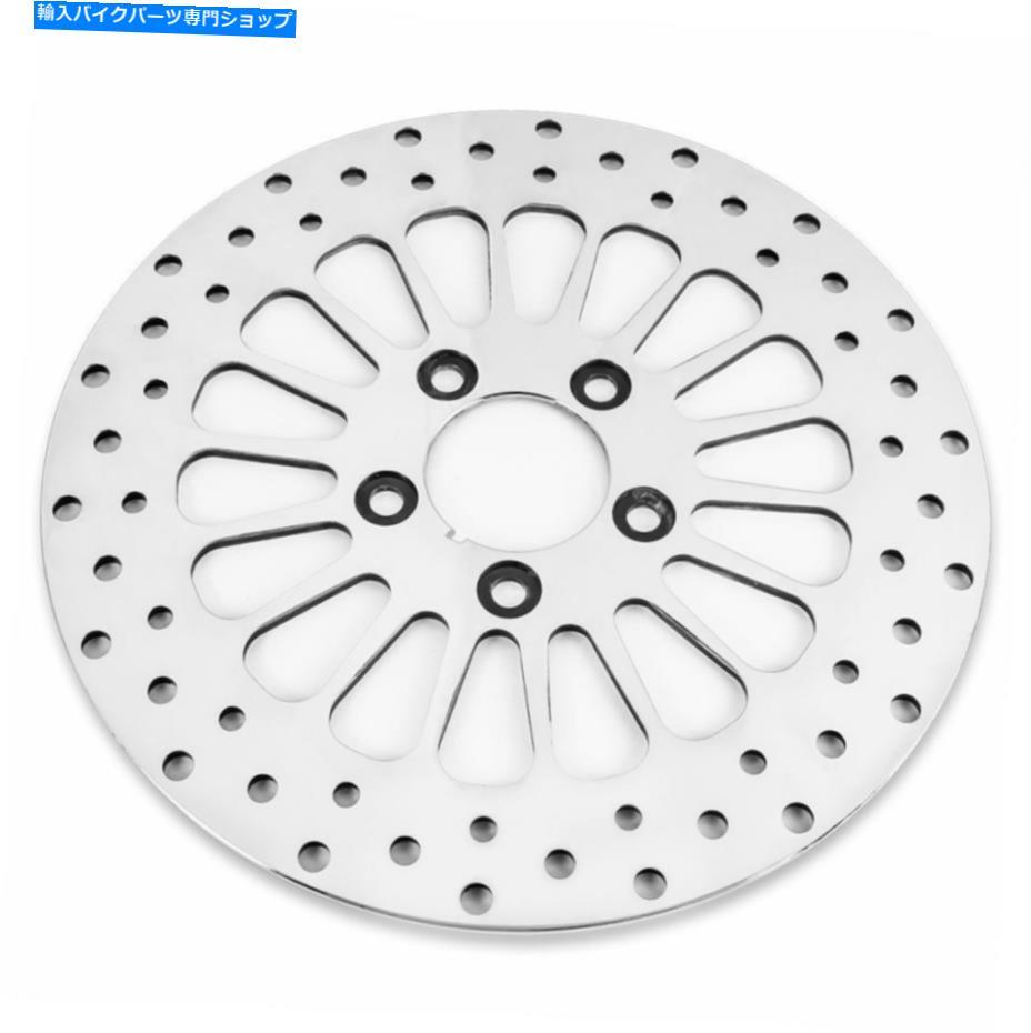 Brake Disc Rotors DNAスーパーポーリングリア11.8ディスクローターパッケージハーレーツアーFLH/T DNA Super Spoke Polished Rear 11.8 Disc Rotor Package Harley Touring FLH/T【並行輸入品】