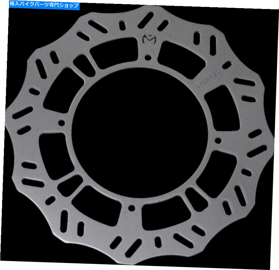 Brake Disc Rotors Honda CR250R 2002-08用のムース非強化標準240mmリアブレーキローターディスク Moose Non-Floating Standard 240mm Rear Brake Rotor Disc for Honda CR250R 2002-08【並行輸入品】