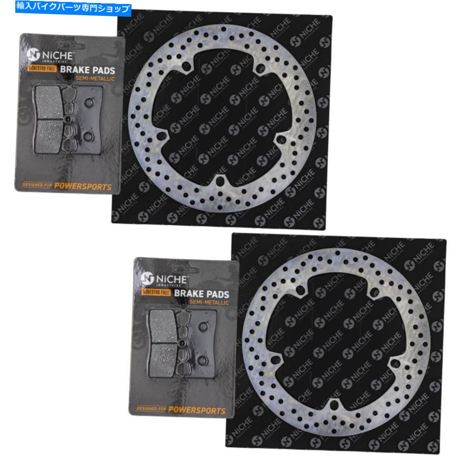 Brake Disc Rotors BMW 34117690170 34112314894セミメタリック用ニッチフロントブレーキローターパッドキット NICHE Front Brake Rotor Pad Kit For BMW 34117690170 34112314894 Semi Metallic【並行輸入品】｜Us Custom Parts Shop USDM