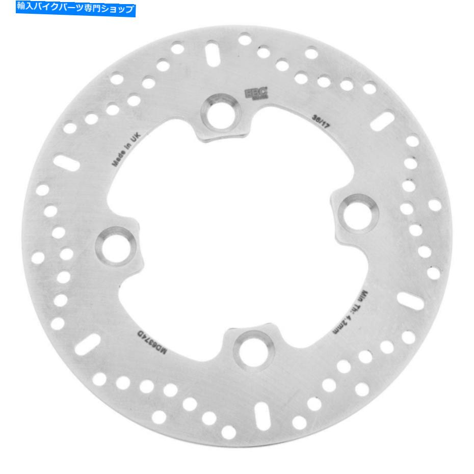 Brake Disc Rotors EBCブレーキローター、リア EBC Brake Rotor, Rear【並行輸入品】
