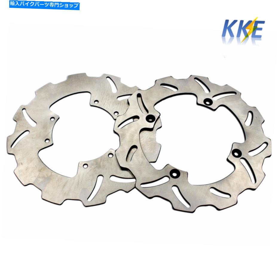 Brake Disc Rotors KKE 240mmフロント220mmリアディスクフィットKKEホイールCR125R 1997 CR250R 1996 KKE 240mm Front 220mm Rear Disc Fit KKE Wheels That For CR125R 1997 CR250R 1996【並行輸入品】