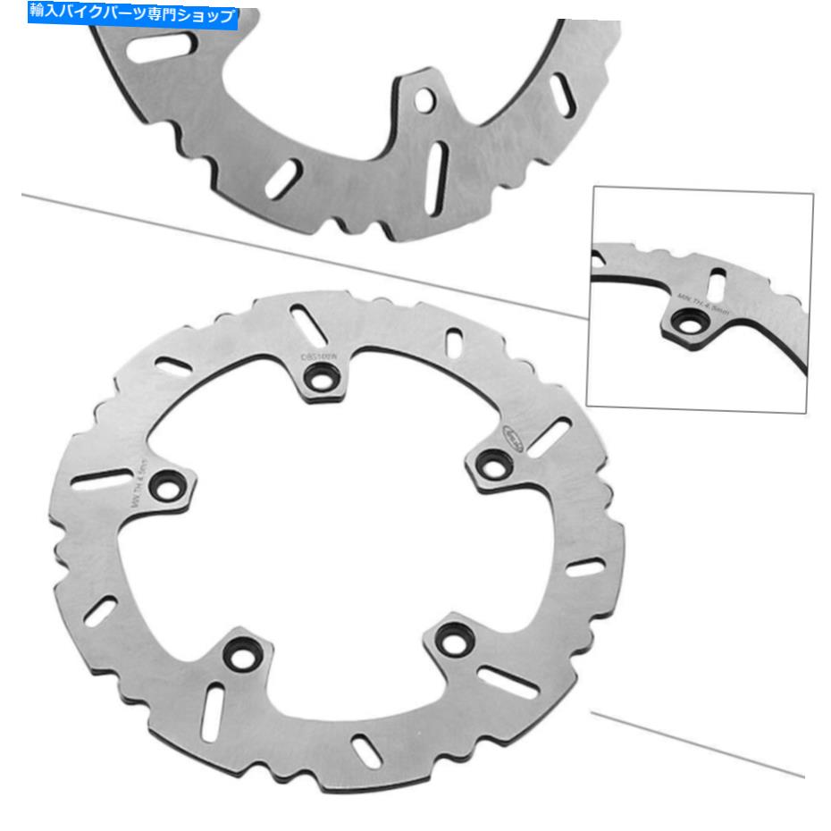 Brake Disc Rotors BMW F 700 800 GSアドベンチャー800 2013-2015 F 800 GT R用のリアブレーキディスクローター Rear Brake Disc Rotor For BMW F 700 800 GS ADVENTURE 800 2013-2015 F 800 GT R【並行輸入品】