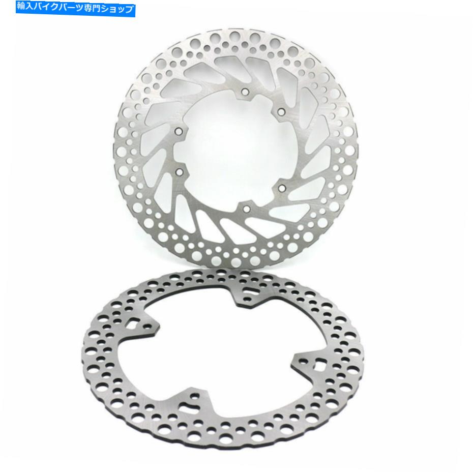 Brake Disc Rotors ホンダCR250E CRF250R CRF450X CR500R用のフロントリアブレーキディスクローターバイクバイク Front Rear Brake Disc Rotor Motorcycle For Honda CR250E CRF250R CRF450X CR500R【並行輸入品】