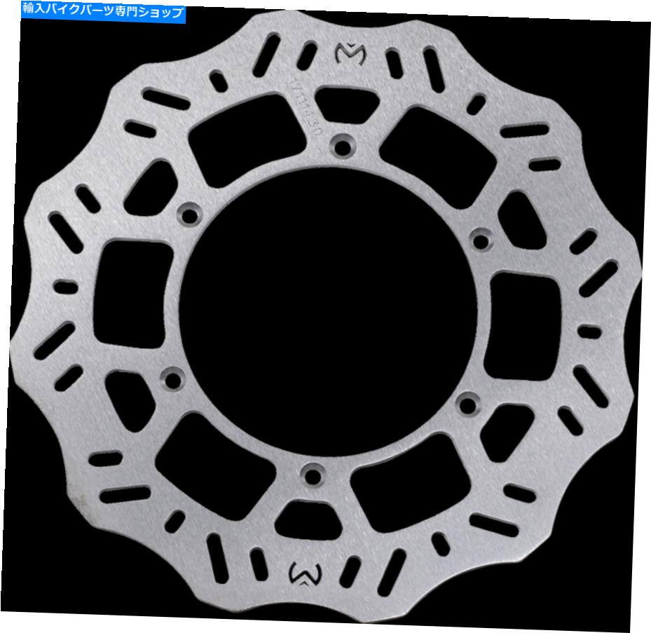 Brake Disc Rotors スズキRM125 2006-07用のムース非強化標準240mmリアブレーキローターディスク Moose Non-Floating Standard 240mm Rear Brake Rotor Disc for Suzuki RM125 2006-07【並行輸入品】