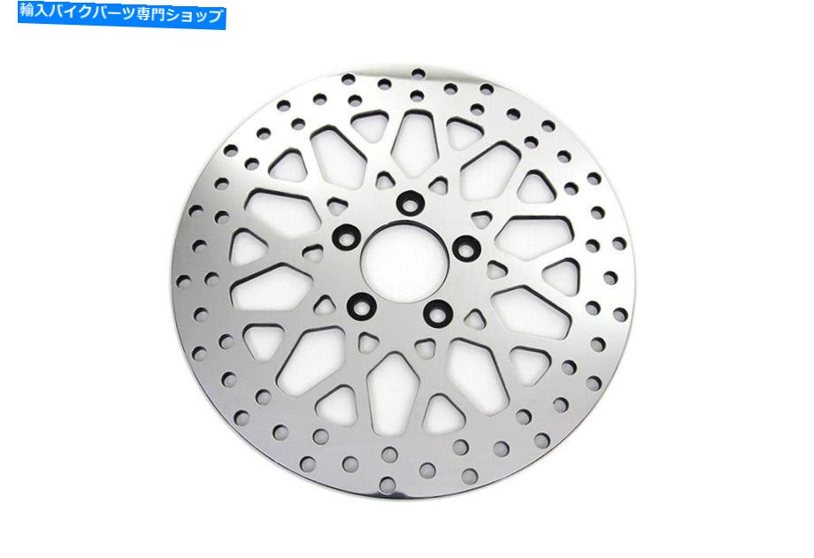 Brake Disc Rotors 11.8リアブレーキディスクXスポークスタイルは、ハーレーダビッドソンに適合します 11.8 Rear Brake Disc X-Spoke Style fits Harley-Davidson【並行輸入品】