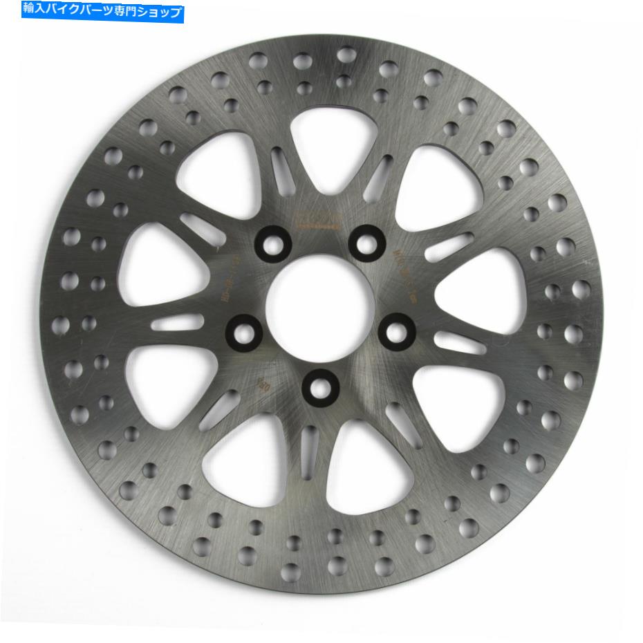 Brake Disc Rotors レゾステンレスリアブレーキディスクはハーレーXL 1200 Cスポーツスターカスタム04-13に適合します Rezo Stainless Rear Brake Disc fits Harley XL 1200 C Sportster Custom 04-13【並行輸入品】