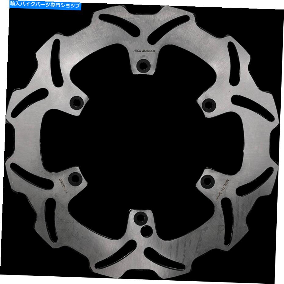 Brake Disc Rotors すべてのボールブレーキローター18-0063 All Balls Brake Rotor 18-0063【並行輸入品】