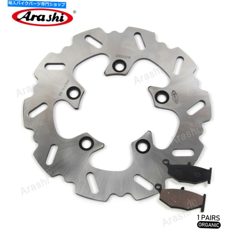 Brake Disc Rotors スズキGSXR600 / GSXR750 2006-20102009用のリアブレーキディスクローターとブレーキパッド Rear Brake Disc Rotor & Brake Pads For Suzuki GSXR600 / GSXR750 2006 - 2010 2009【並行輸入品】