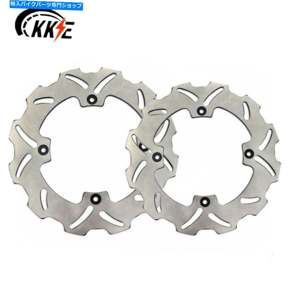Brake Disc Rotors KKE 250mmフロント＆240mmリアブレーキディスクローターフィットスズキRMZ250 2007-2022 RMZ450 KKE 250MM Front & 240MM Rear Brake Disc Rotor Fit Suzuki RMZ250 2007-2022 RMZ450【並行輸入品】