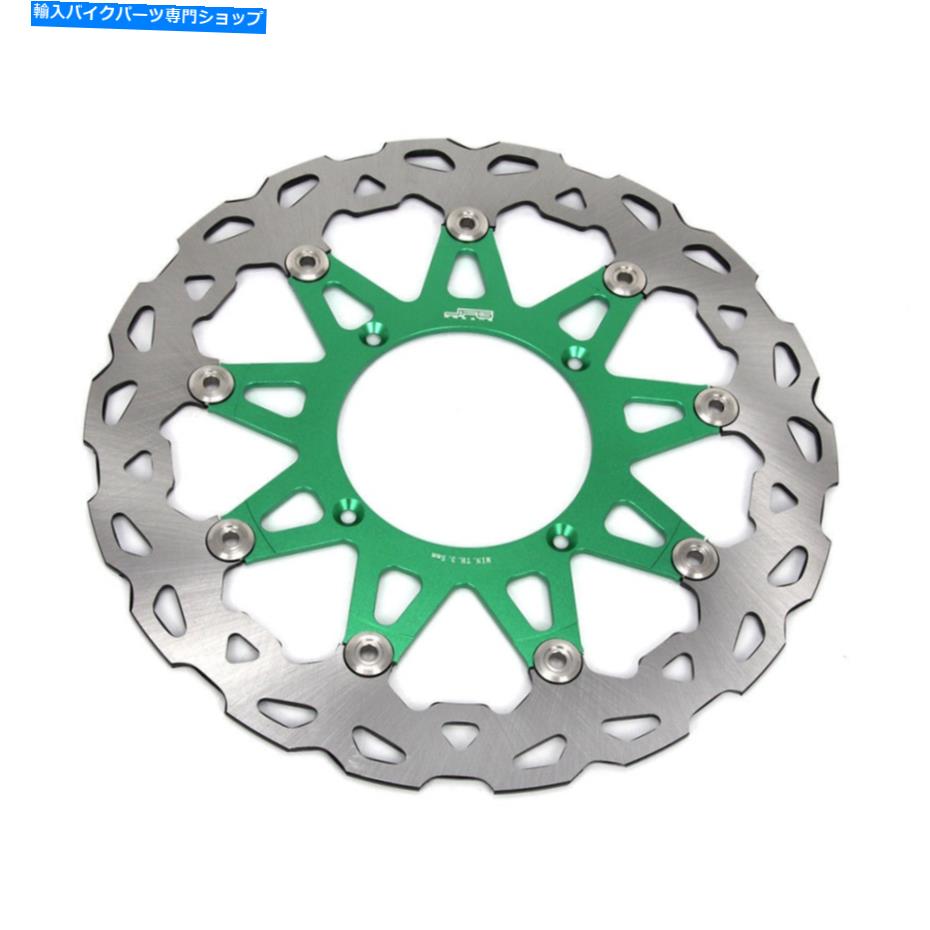 Brake Disc Rotors KX125 KX250 06-08 KXF250 KXF450オートバイ用320mmフロントブレーキディスク 320mm Floating Front Brake Disc for KX125 KX250 06-08 KXF250 KXF450 Motorcycle【並行輸入品】