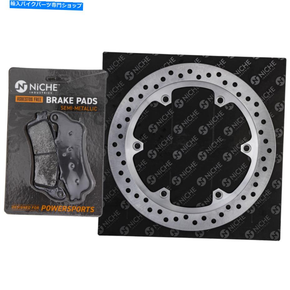 Brake Disc Rotors Niche Reart Left Brake Rotor Pad Kit for Honda ST1300 06435-MBL-D03セミメタリック NICHE Rear Left Brake Rotor Pad Kit For Honda ST1300 06435-MBL-D03 Semi Metallic【並行輸入品】｜Us Custom Parts Shop USDM