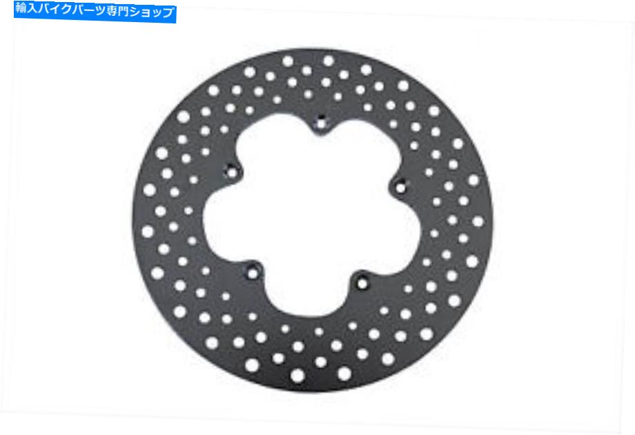 Brake Disc Rotors 11-1/2ドリルフロントブレーキディスククローバーリーフスタイルはハーレーダビッドソンに適合します 11-1/2 Drilled Front Brake Disc Clover Leaf Style fits Harley-Davidson【並行輸入品】
