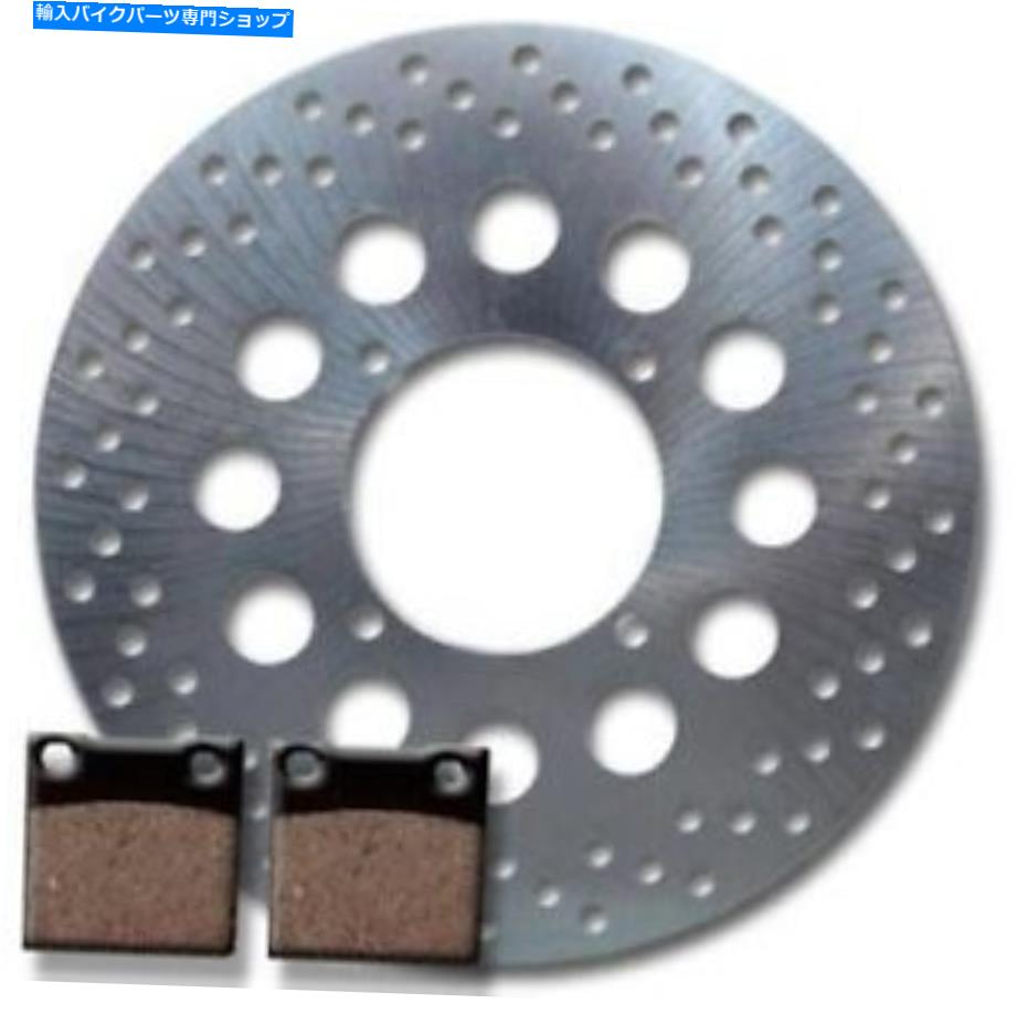 Brake Disc Rotors スズキGS 500のリアディスクローター+パッド（1989-2010）GSX 600＆GSX 750（1988-1997） Rear Disc Rotor+Pads for Suzuki GS 500 (1989-2010) GSX 600 & GSX 750 (1988-1997)【並行輸入品】