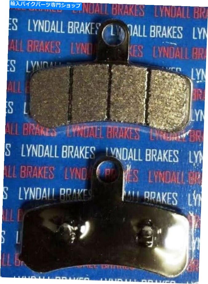 Brake Disc Rotors Harley-Davidson Lyndall Racing X-TREMEフロントブレーキパッド-7256X Harley-Davidson Lyndall Racing X-treme Front Brake Pads - 7256X【並行輸入品】