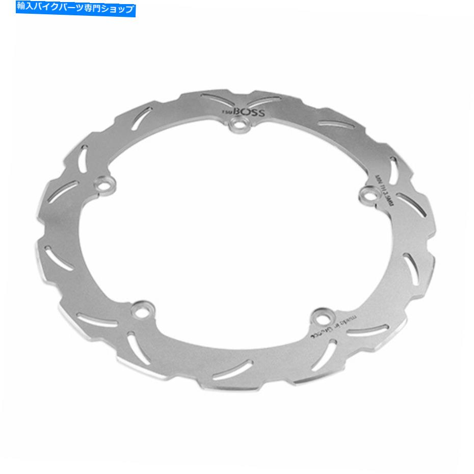 Brake Disc Rotors Tsubossフロントウェーブブレーキディスクホンダインテグラ750（14-20）PN：WF7106 Tsuboss Front Wave Brake Disc for Honda Integra 750 (14-20) PN: WF7106【並行輸入品】