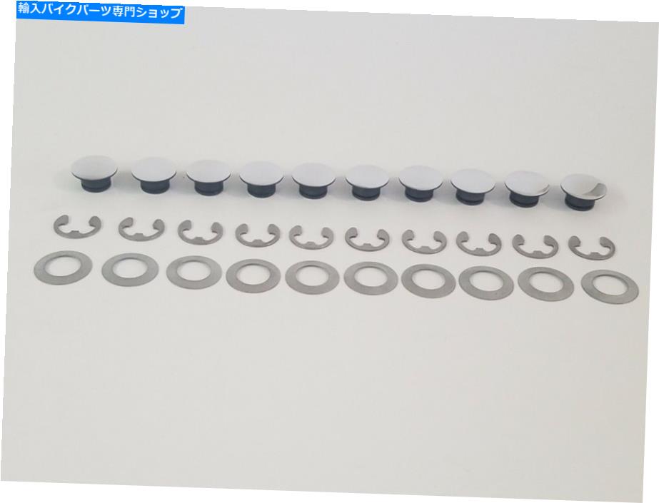 Brake Disc Rotors すべての2005-11モデル用のビッグドッグオートバイブレーキディスクローターボタンキット Big Dog Motorcycles Brake Disc Rotor Button Kit for all 2005-11 models【並行輸入品】|Us Custom Parts Shop USDM