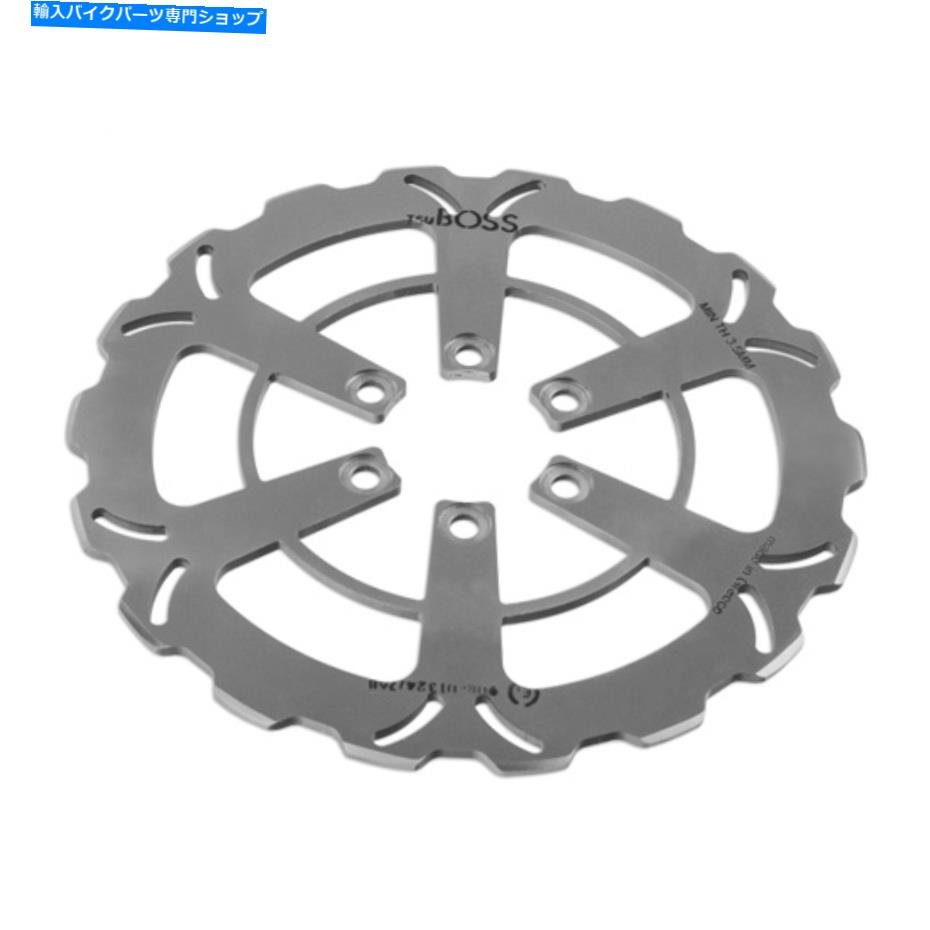 Brake Disc Rotors KTMデューク390 ABS（16-17）PN：WF7107用のツボスフロントブレーキディスク Tsuboss Front Brake Disc for KTM Duke 390 ABS (16-17) PN: WF7107【並行輸入品】