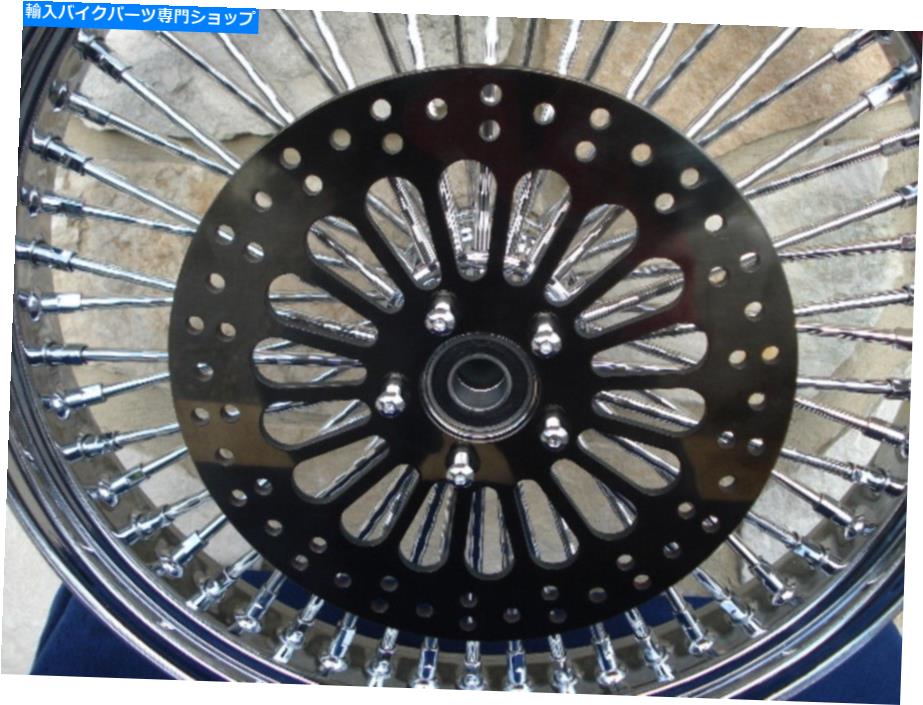 Brake Disc Rotors KCINT BLACK 11.8 "スーパースポークフロントブレーキローター付きローターボルトハーレー2008-Up KCINT BLACK 11.8" SUPER SPOKE FRONT BRAKE ROTOR W/ROTOR BOLTS HARLEY 2008-UP【並行輸入品】|Us Custom Parts Shop USDM