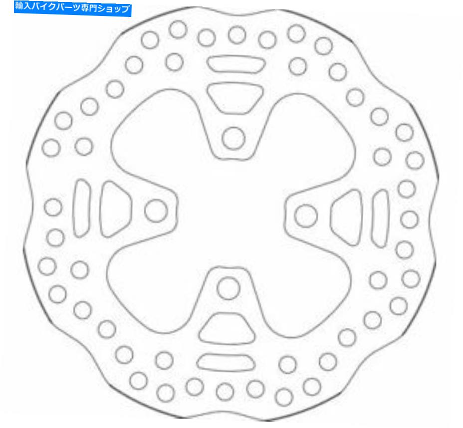 Brake Disc Rotors ATV/UTVリア5206023100のSBSアップグレードブレーキローター SBS Upgrade Brake Rotors for ATV/UTV Rear 5206023100【並行輸入品】
